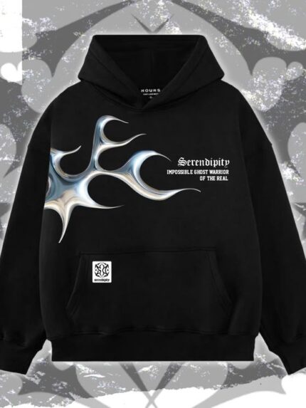 Hoodie for Men and Women-Black