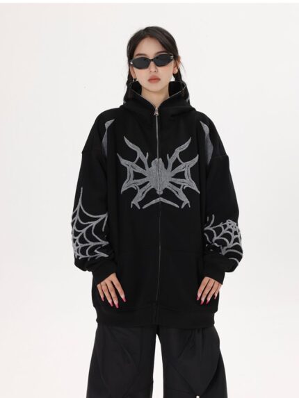 Streetwear Winter Hoodie-Black