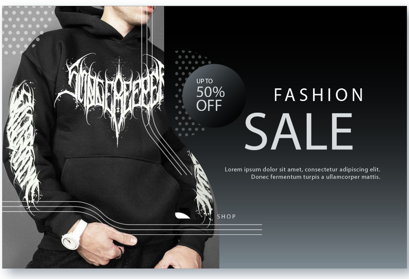 Fashion sale Landing page 2